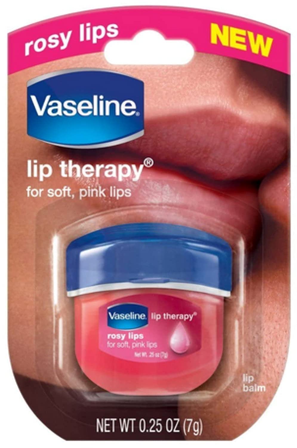 Vaseline Lip Therapy Rosy Lips 0.25 oz