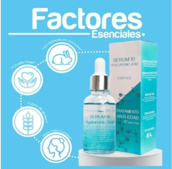 Piedra Cuarzo Rosa Rodillo + Serum Facial Ácido Hialurónico