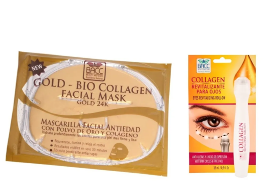 Revitalizante Para Ojos + Mascarilla De Colágeno