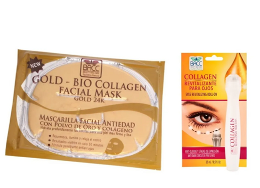 Revitalizante Para Ojos + Mascarilla De Colágeno