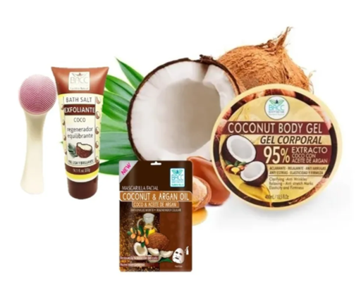 Gel + Mascarilla + Exfoliante De Coco + Obsequio