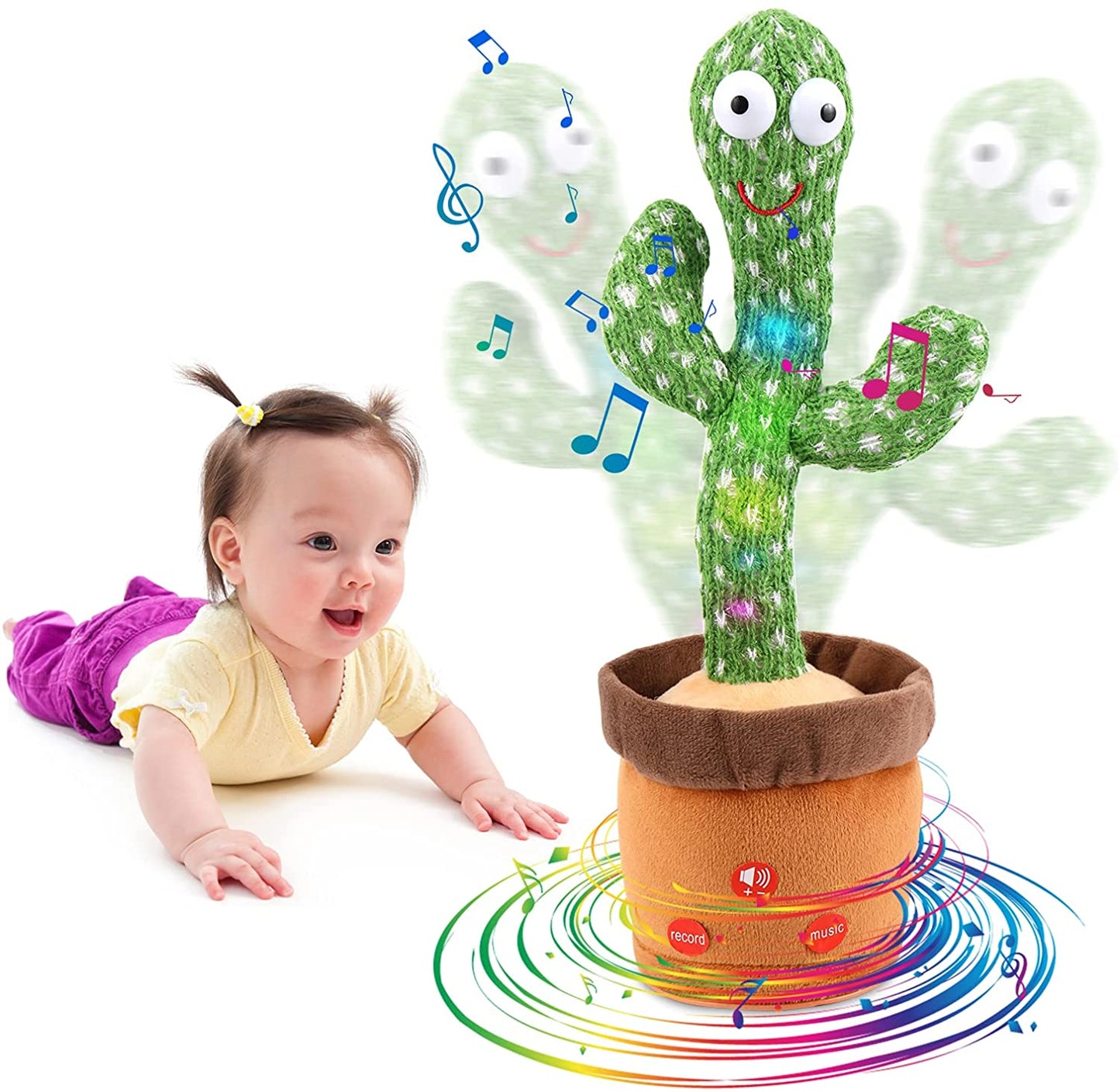 Cactus Bailarin Toy - Imita Voz