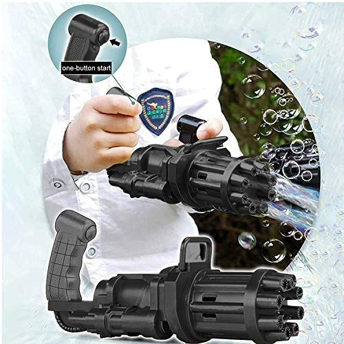 Maquina Eléctrica De Burbujas Tipo Pistola + Obsequio Jabón