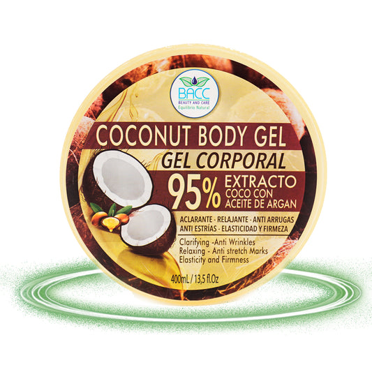 Gel Corporal De Coco Aceite De Argan 400