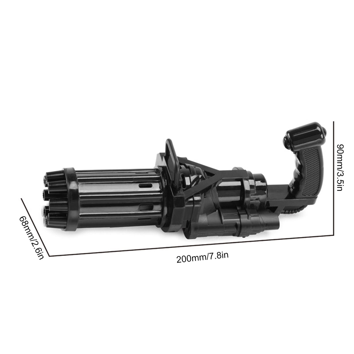 Maquina Eléctrica De Burbujas Tipo Pistola + Obsequio Jabón