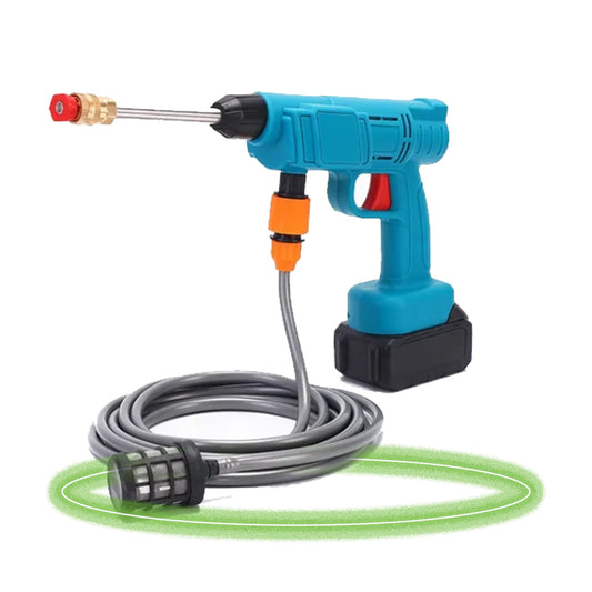 Hidrolavadora Portatil Con Extensión Y Manguera 5m 24v Inalámbrica