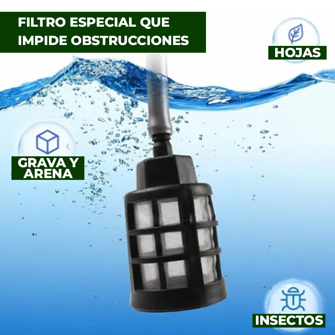 Hidrolavadora Portatil Con Extensión Y Manguera 5m 24v Inalámbrica