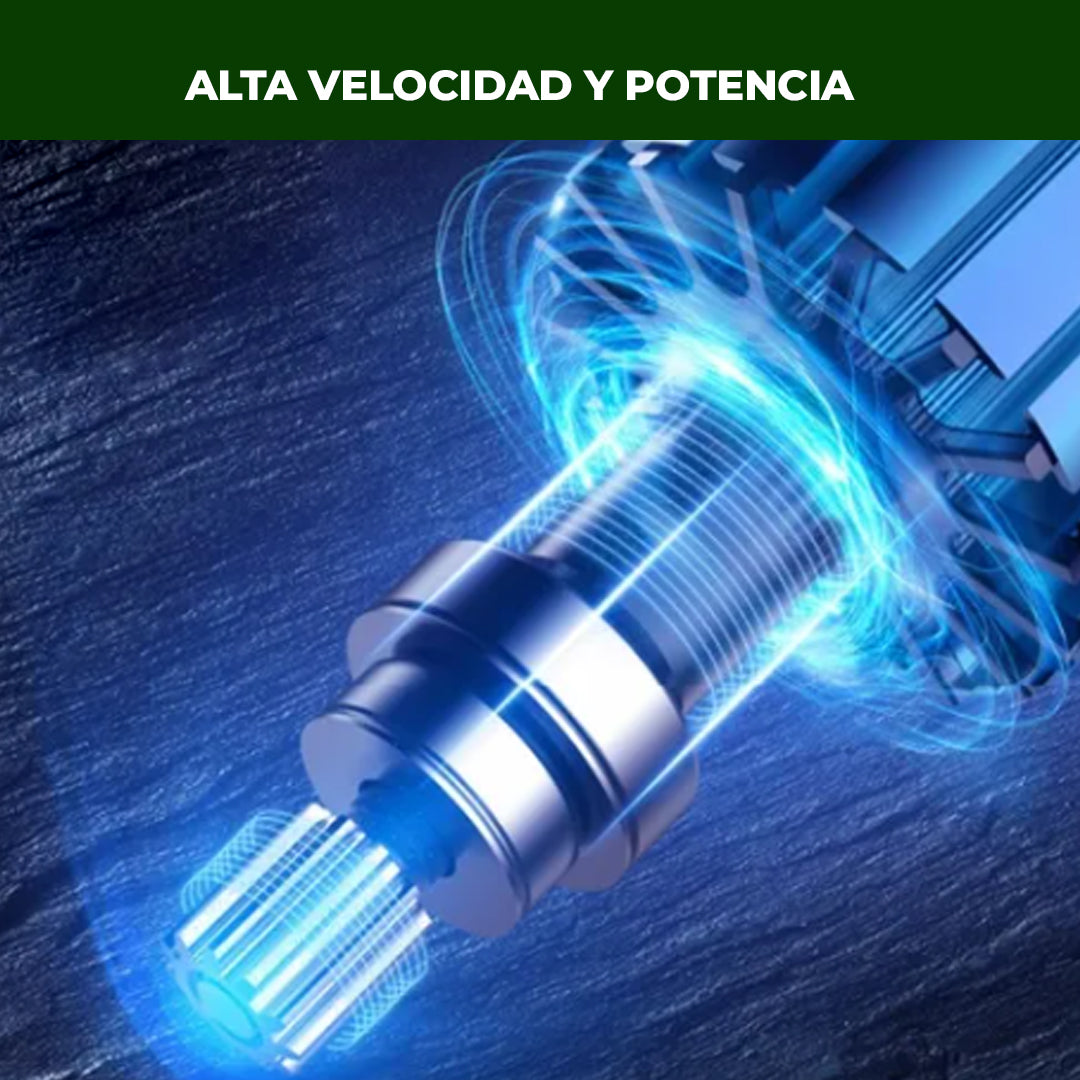 Hidrolavadora Portatil Con Extensión Y Manguera 5m 24v Inalámbrica