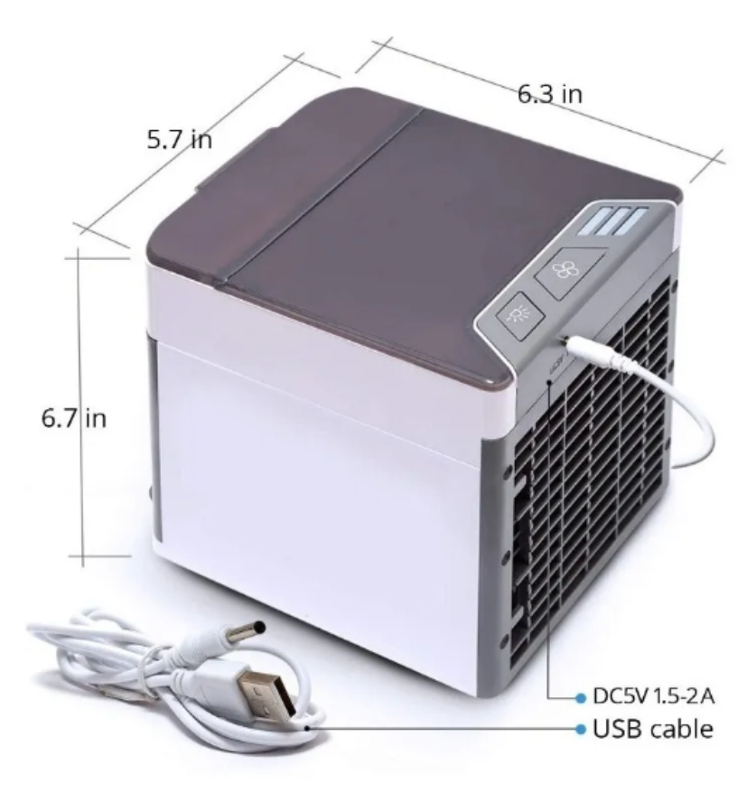 Aire Acondicionado Portátil Refrigerador Personal