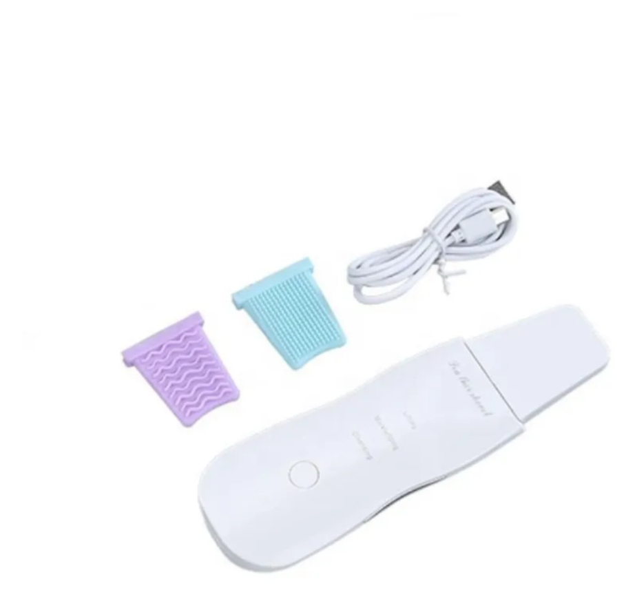 Limpiador Espátula Ultrasonido + Vaporizador Facial Digital