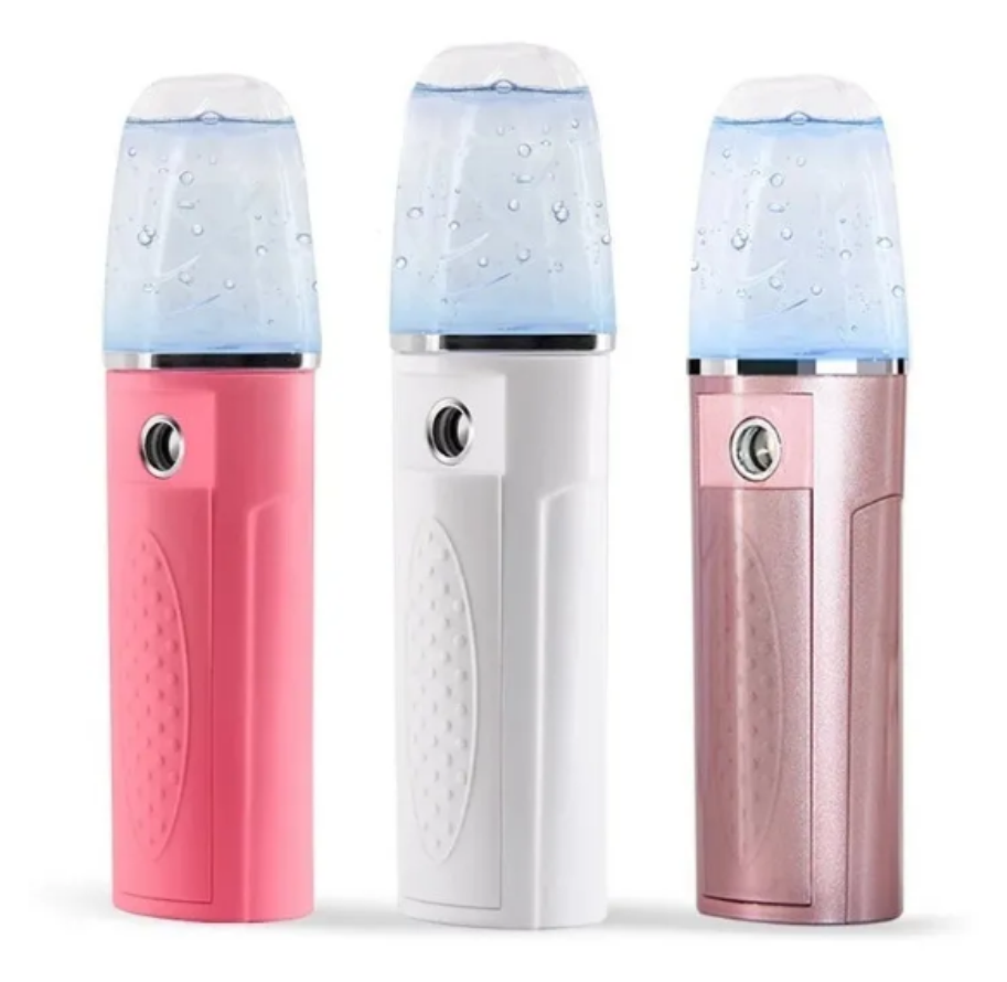 Vaporizador Facial Ultrasonido Luz Led 30ml