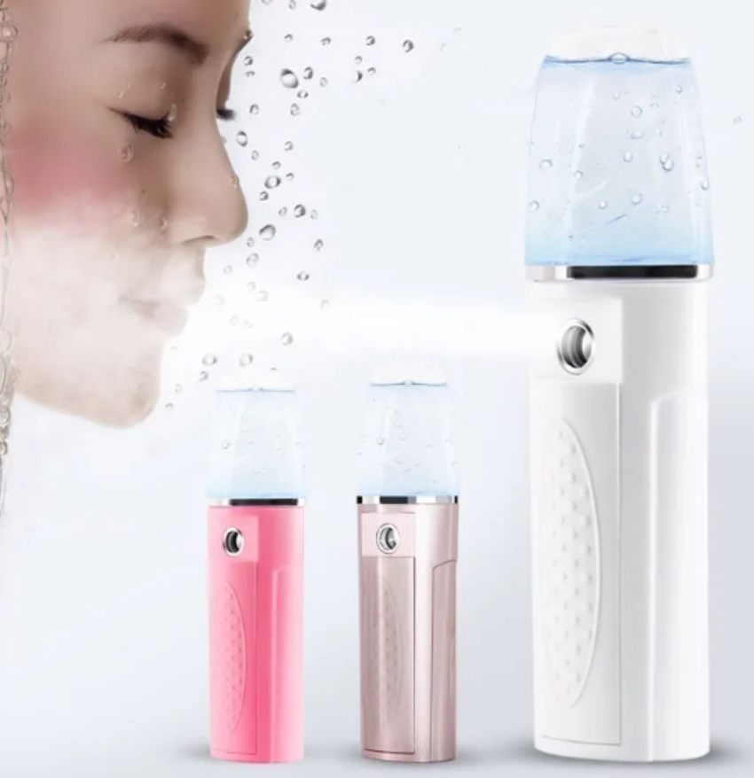 Vaporizador Facial Ultrasonido Luz Led 30ml