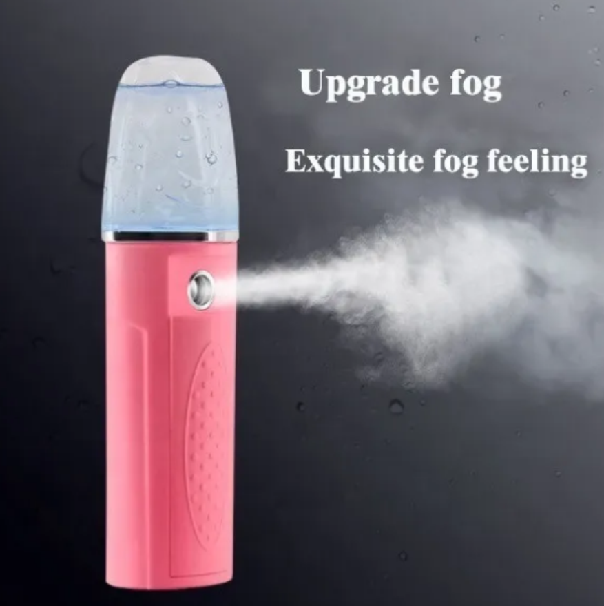Vaporizador Facial Ultrasonido Luz Led 30ml