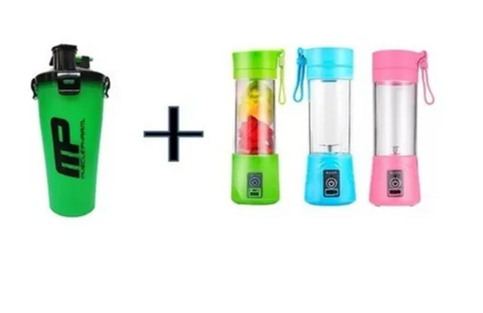 Shaker + Licuadora Portátil