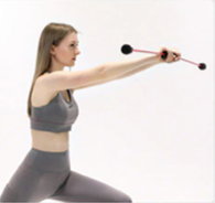 Barra elástica de Fitness, Yoga, ejercicio, accesorios de gimnasio