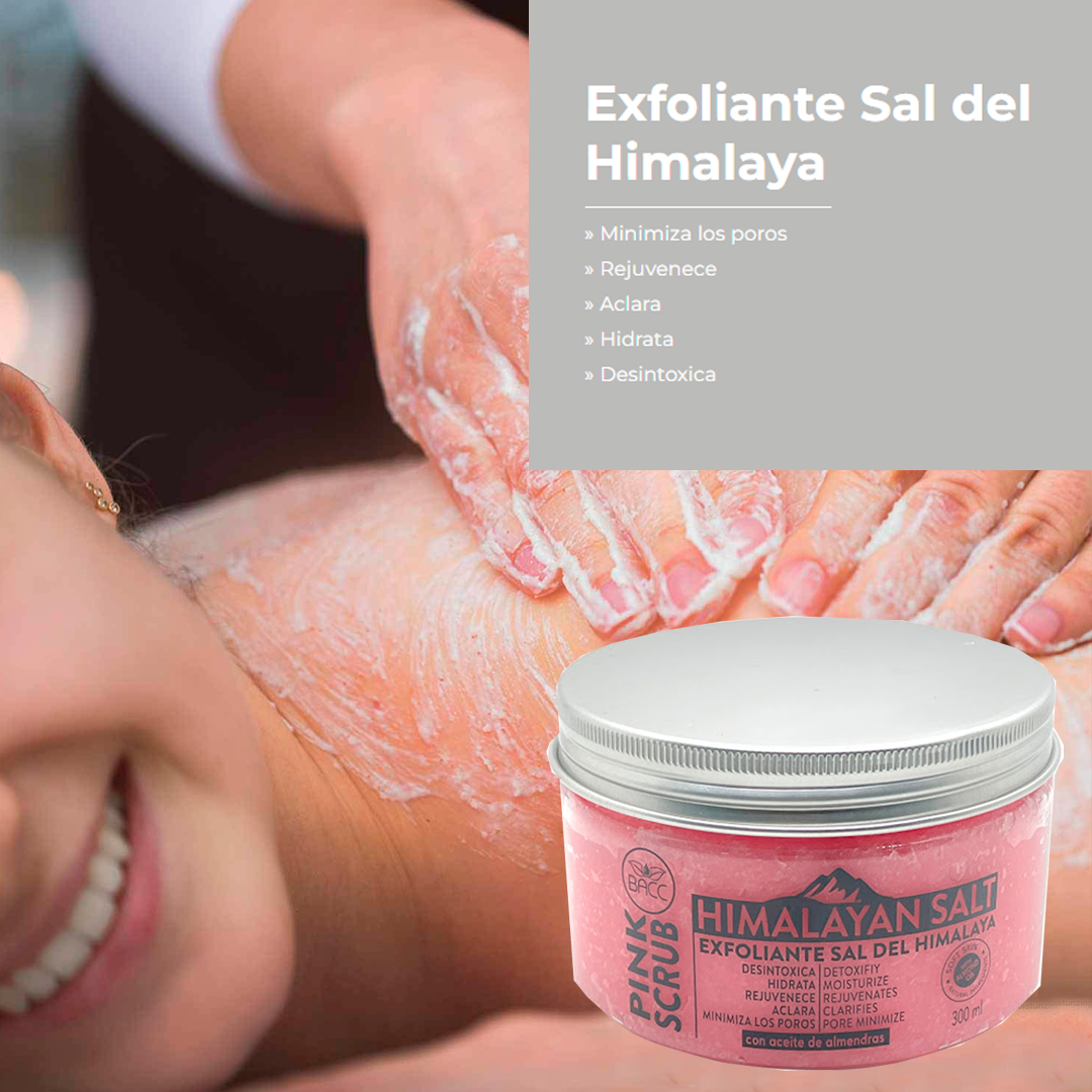 Exfoliante Sal del Himalaya