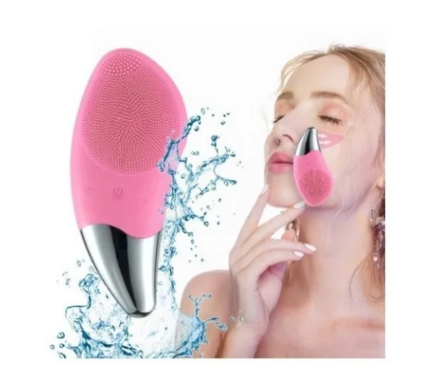 Cepillo De Limpieza Facial Con Vibración Sónica