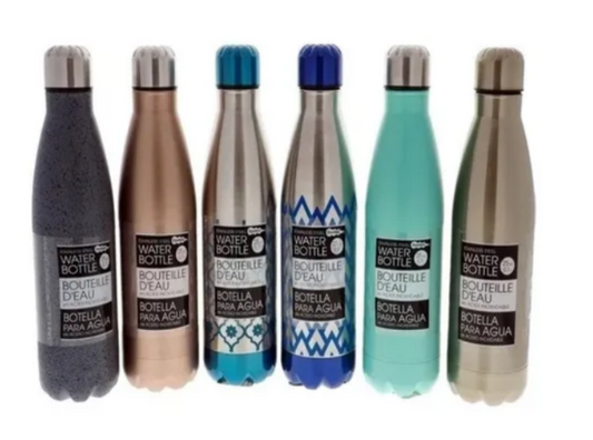Botella Termo De Agua En Acero Inoxidable