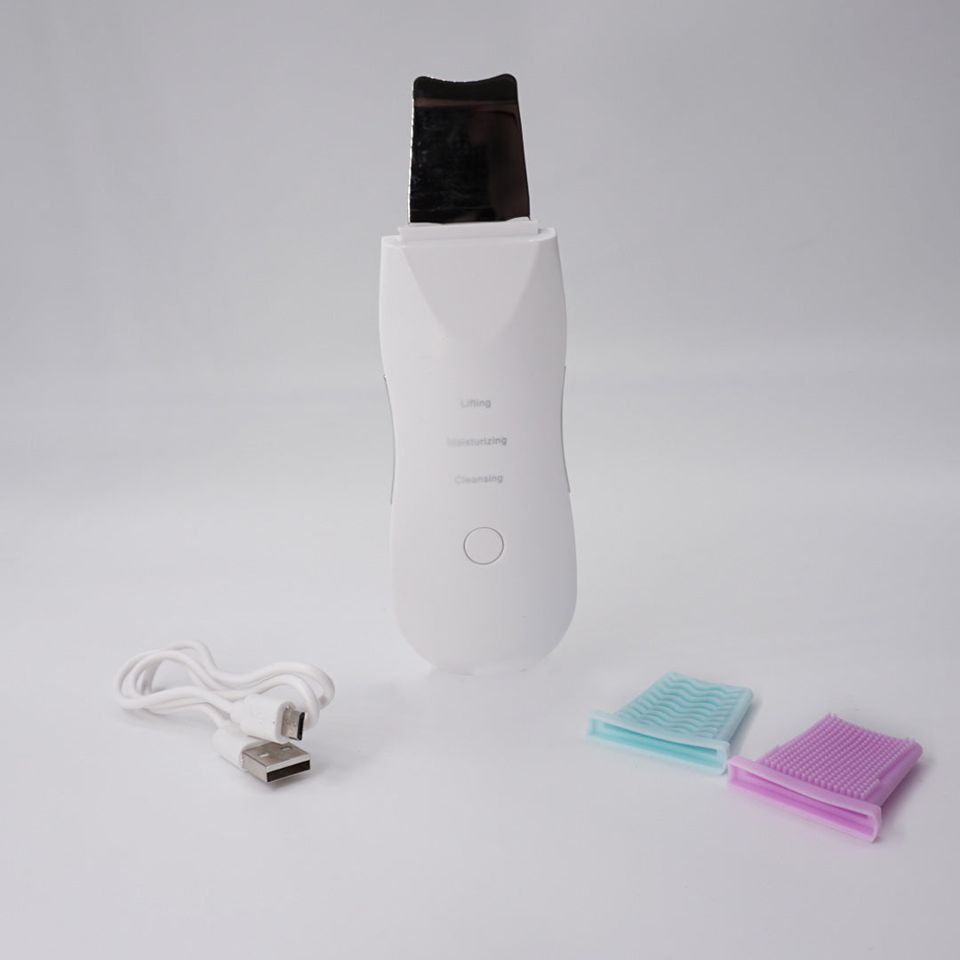 Limpiador Espátula Ultrasonido Facial Removedor Depurador