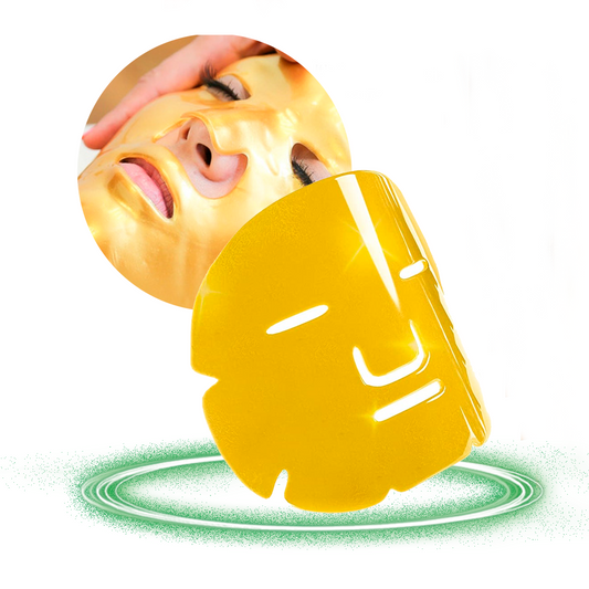 Mascarilla Facial Anti- Edad Con Polvo De Oro Y Colágeno