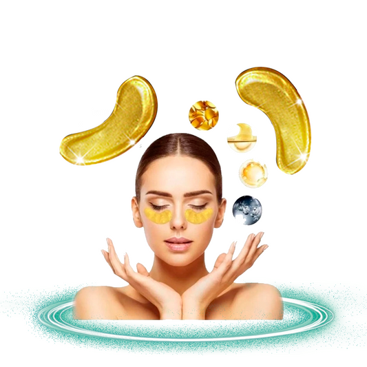 Mascarilla Para Ojos Colágeno Polvo De Oro