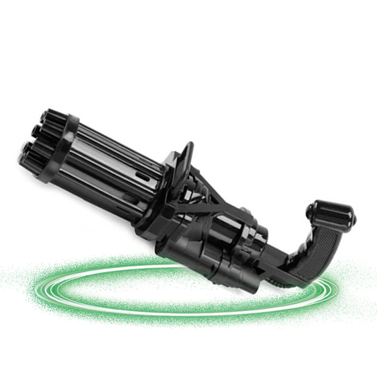 Maquina Eléctrica De Burbujas Tipo Pistola + Obsequio Jabón