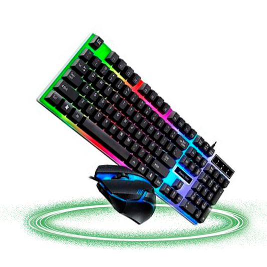 Teclado Gamer Retroiluminado + Mouse