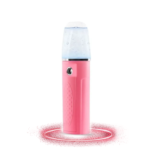 Vaporizador Facial Ultrasonido Luz Led 30ml
