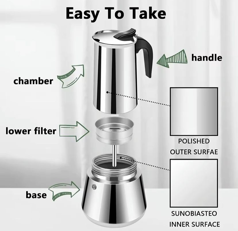 Cafetera Espresso Italiana Premium