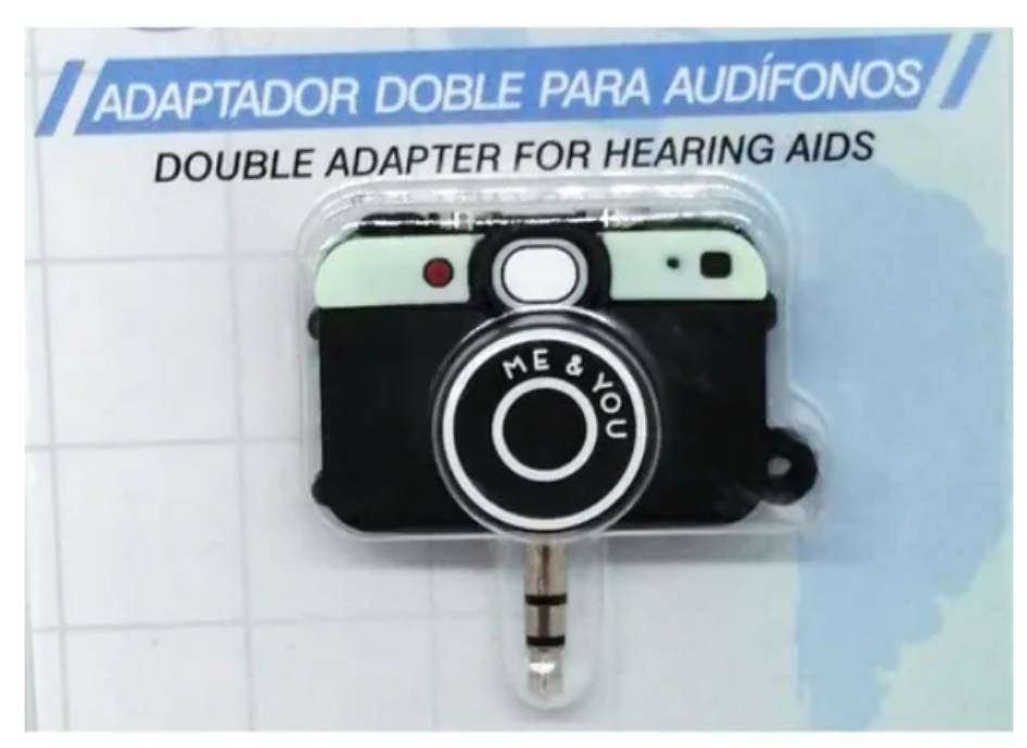 Mini Adaptador Doble Para Audifonos