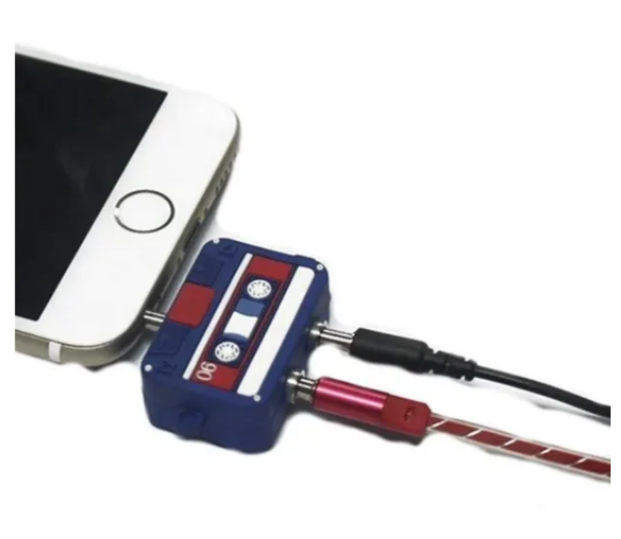 Mini Adaptador Doble Para Audifonos