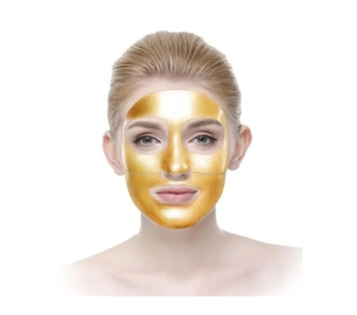Mascarilla Facial Hidrogel Golden + Cepillo
