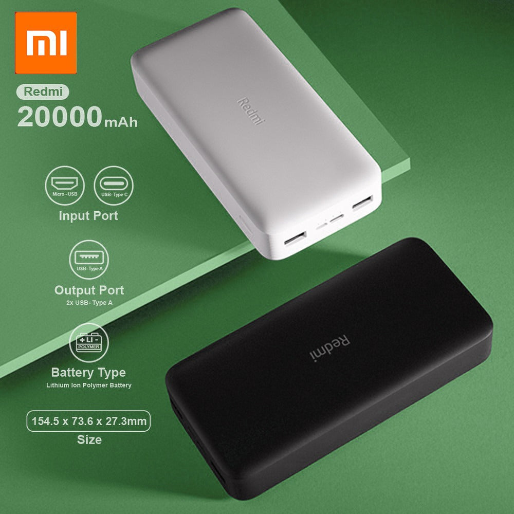 Bateria Portatil Power bank 20000 mAh