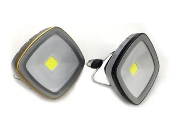 Lampara Solar Recargable Con Panel Solar Y Puerto Usb