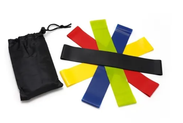 Bandas Elasticas 5 Resistencias Con Estuche