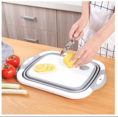 Tabla 4 En 1 Multiuso Bandeja Escurridor Cajón Plegable