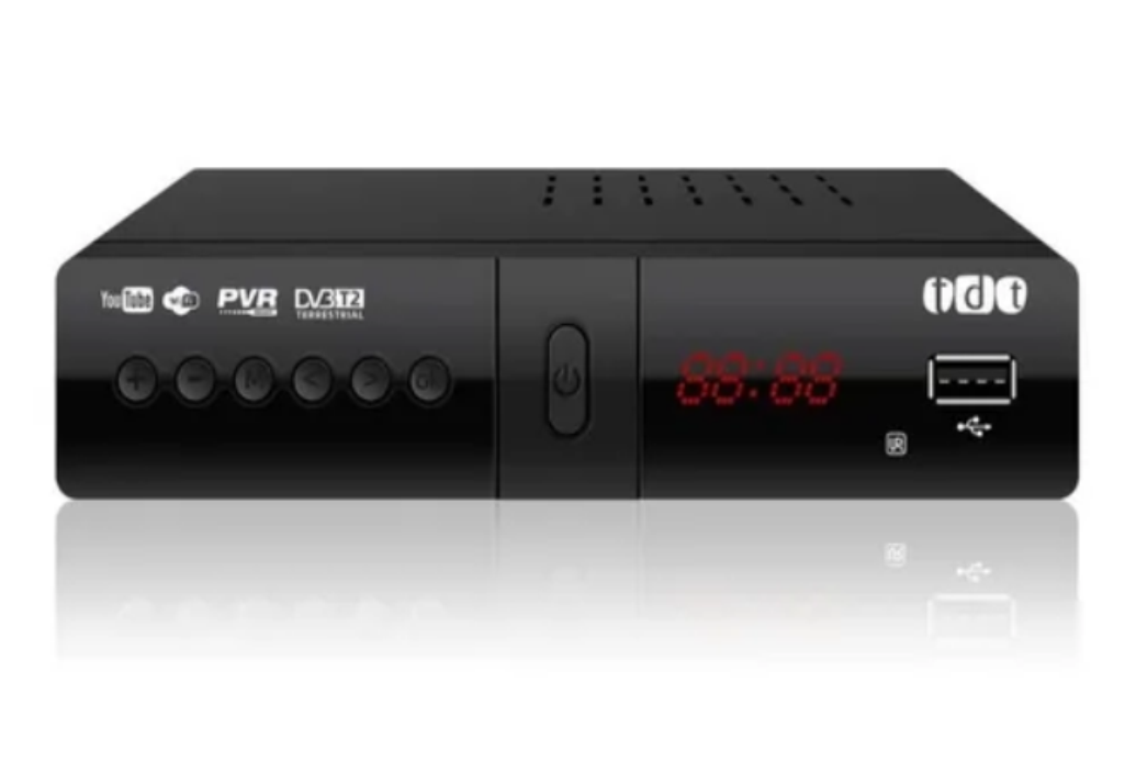 Tdt Decodificador Para Tv Receptor Televisor Codificador