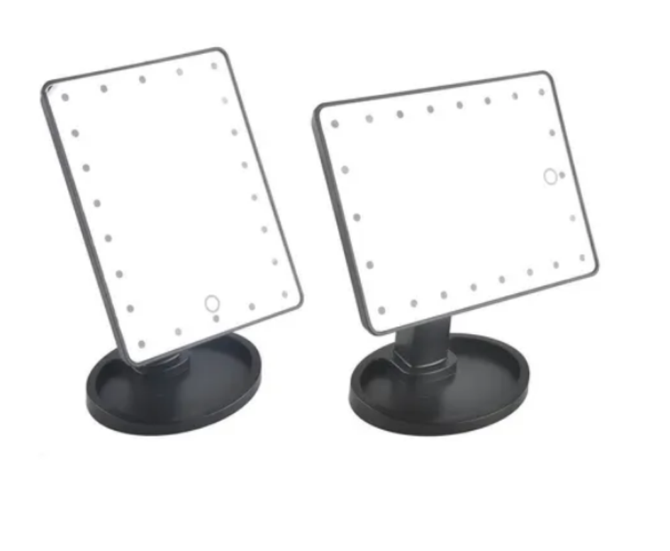 Espejo Maquillaje Luz Led Touch Cable Usb