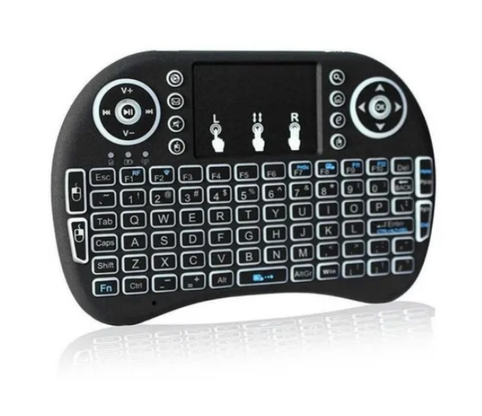 Mini Teclado Inalámbrico Retroiluminado Led