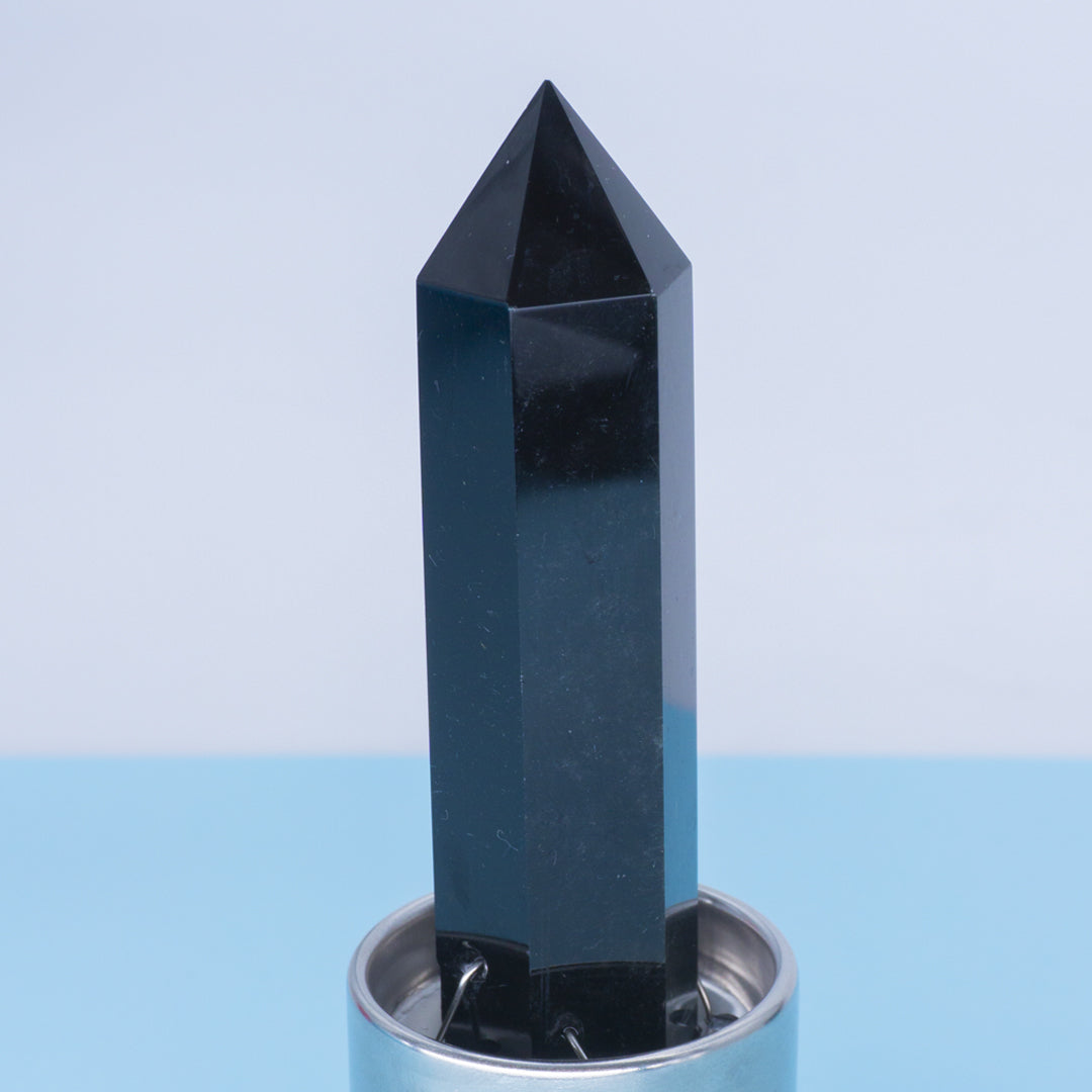 Termo Botella De Agua Cristales Cuarzo + Estuche