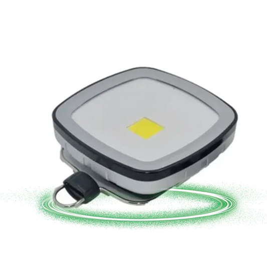 Lampara Solar Recargable Con Panel Solar Y Puerto Usb